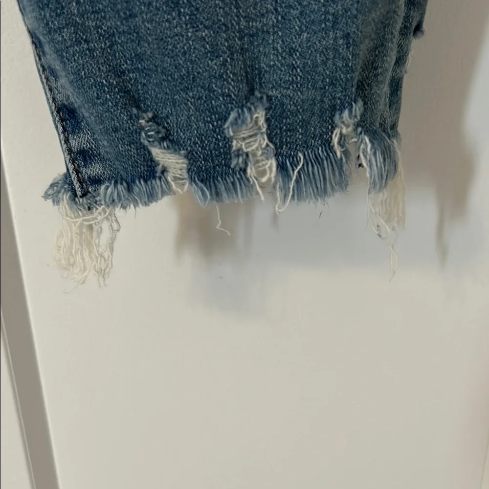 Abercrombie & Fitch Blue Cropped Jeans - Picture 5 of 11